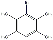 1-溴-2,3,5,6-四甲基苯结构式