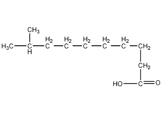 9 -甲基癸酸结构式