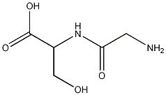 甘氨酰-DL-丝氨酸结构式