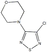 3-Choro-4-morpholine-1,2,5-thiadiazole