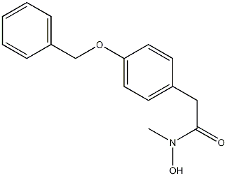 N-Hydroxy-N-methyl-4-benzyloxyphenylacetamide