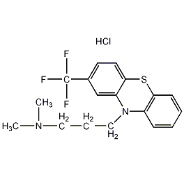 盐酸三氟丙嗪结构式