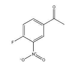 4-氟-3-硝基苯乙酮结构式