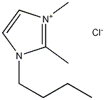 1-丁基-2,3-二甲基咪唑氯盐结构式