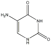 5-氨基脲嘧啶结构式