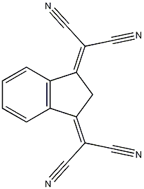 1,3-双(二氰亚甲基)茚满结构式