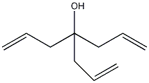 4-烯丙基-1,6-庚二烯-4-醇结构式