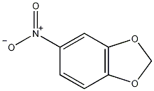 3,4-亚甲二氧硝基苯结构式