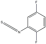2,5-二氟异硫氰酸苯酯结构式