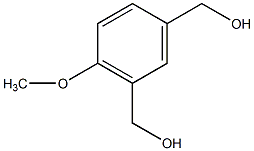 4-甲氧基-1,3-苯二甲醇结构式