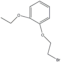 2-(2-乙氧基苯氧基)甲基溴结构式