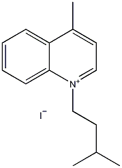 4-甲基喹啉异戊基碘结构式