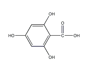 2,4,6-三羟基苯甲酸结构式