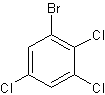 1-溴-2,3,5-三氯苯结构式