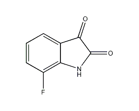 7-氟靛红结构式