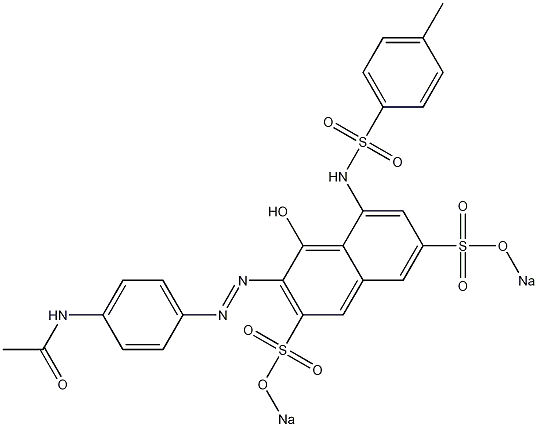 酸性紫 5结构式
