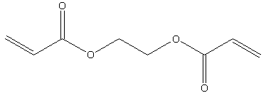二丙烯酸乙烯酯结构式