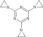 三亚乙基三聚氰胺结构式