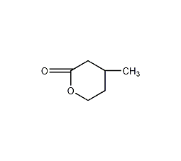 四氢-4-甲基-2H-吡喃-2-酮结构式