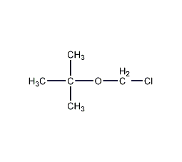 叔丁基氯甲基醚结构式