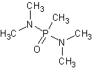 甲基膦酸双(二甲胺)结构式