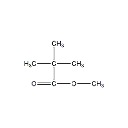 三甲基乙酸甲酯结构式