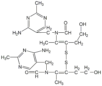 二硫代硫胺结构式