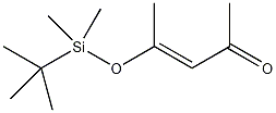 4-叔丁基二甲基硅氧基-3-五烯基-2-酮结构式