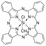 Methylsilicon(IV) phthalocyanine chloride