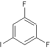 1,3-二氟-5-碘苯结构式