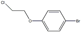 4-溴苯基2-氯乙基醚结构式