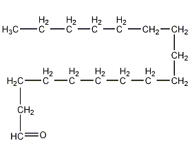 十七(碳)醛结构式