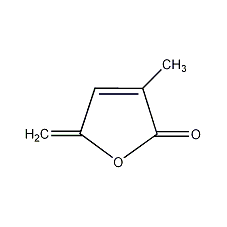 2-甲基-2,4-戊二烯-4-内酯结构式
