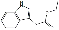 吲哚-3-醋酸乙酯结构式