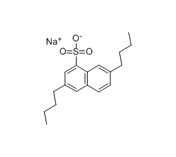 二丁基萘磺酸钠结构式