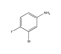 3-溴-4-氟苯胺结构式