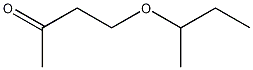 4-仲丁氧基-2-丁酮结构式