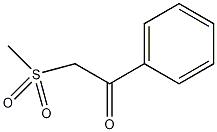 2-甲砜基苯乙酮结构式