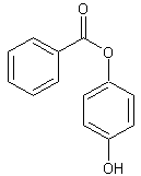 4-羟基苯基安息香酸结构式