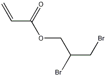 2,3-二溴丙基丙烯酸酯结构式