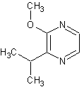 2-异丙基-3-甲氧基吡嗪结构式