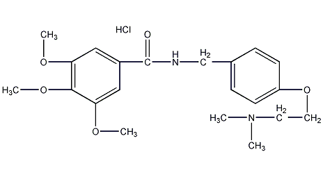 盐酸曲美苄胺结构式