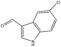 5-氯吲哚-3-甲醛结构式