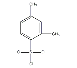 2,4-二甲基苯磺酰氯结构式