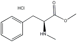 N-α-甲基-L-苯丙氨酸-甲酯盐酸盐结构式