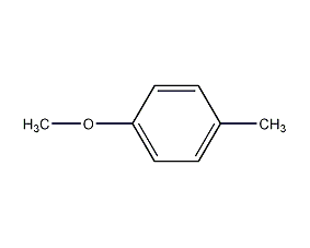 对甲基苯甲醚结构式