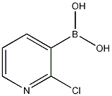 2-氯吡啶-3-硼酸结构式