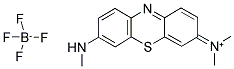 天蓝B四氟硼酸盐结构式