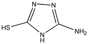 3-氨基-5-巯基-1,2,4-三氮唑结构式
