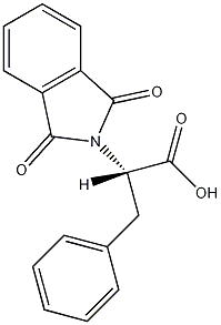 N-邻苯二甲酰-L-苯丙氨酸结构式